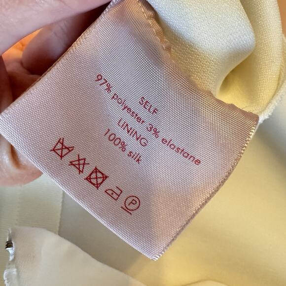 Roksanda White Statement Balloon Sleeve Dress Size 2 NWT Elegant Minimalist - Picture 15 of 15